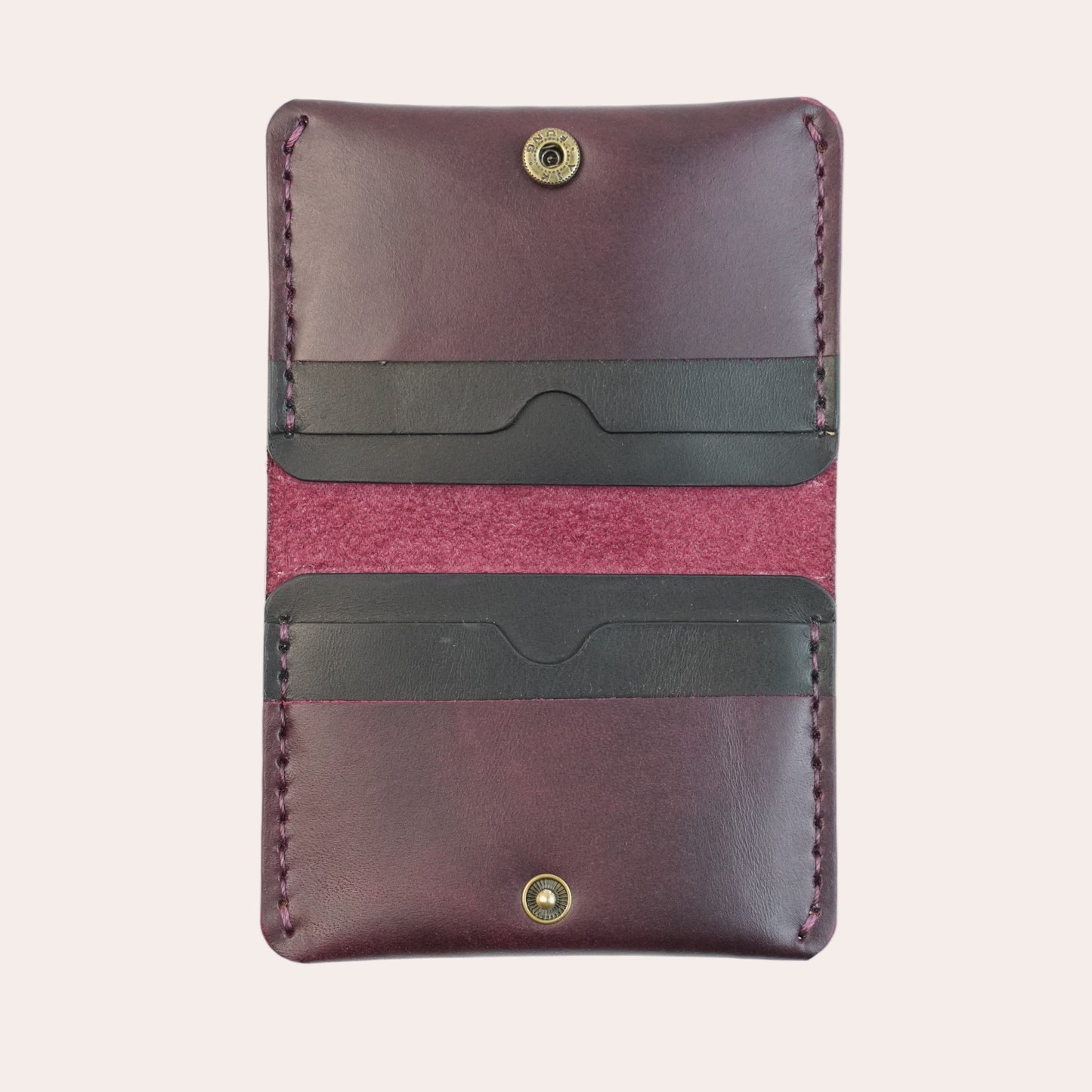 6s bifold rouge noir intérieur 