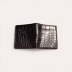 The 4s Bifold - Black Croco