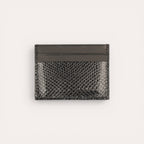 The 5S Card Holder - Black Croco