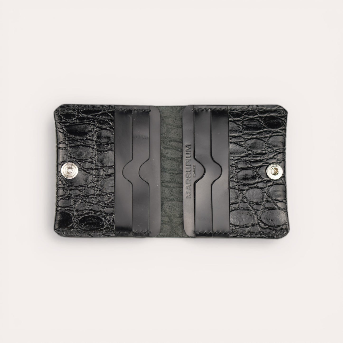 The 8s Bifold 1.0 - Black Croco