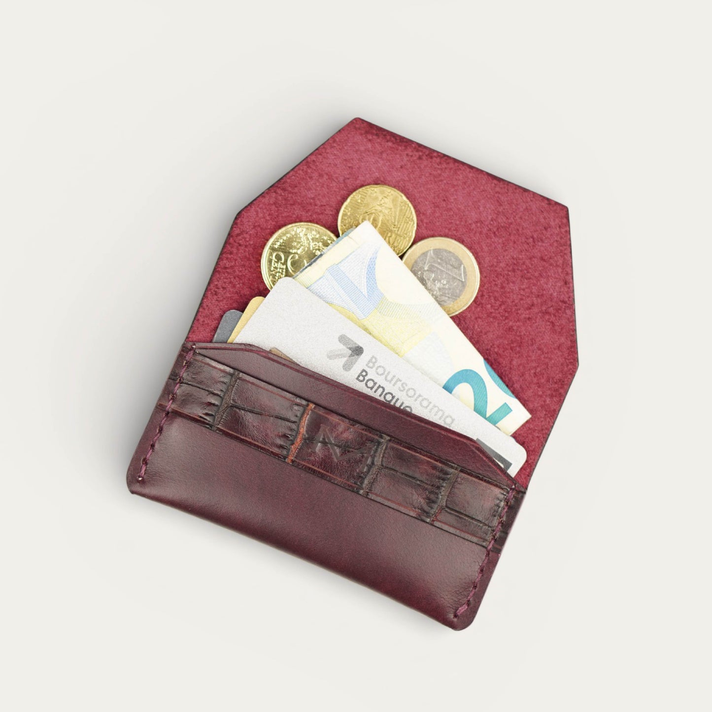 L'enveloppe 2.0 - Burgundy Red